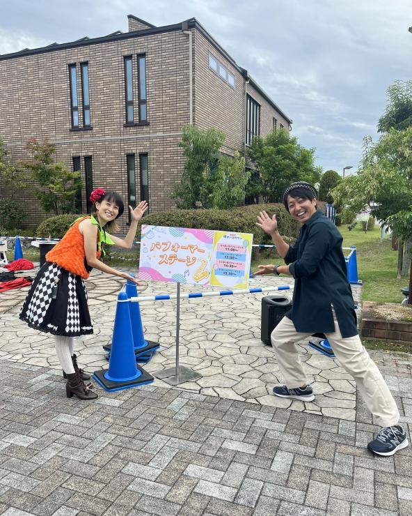 シャボン玉のお兄さんと✨